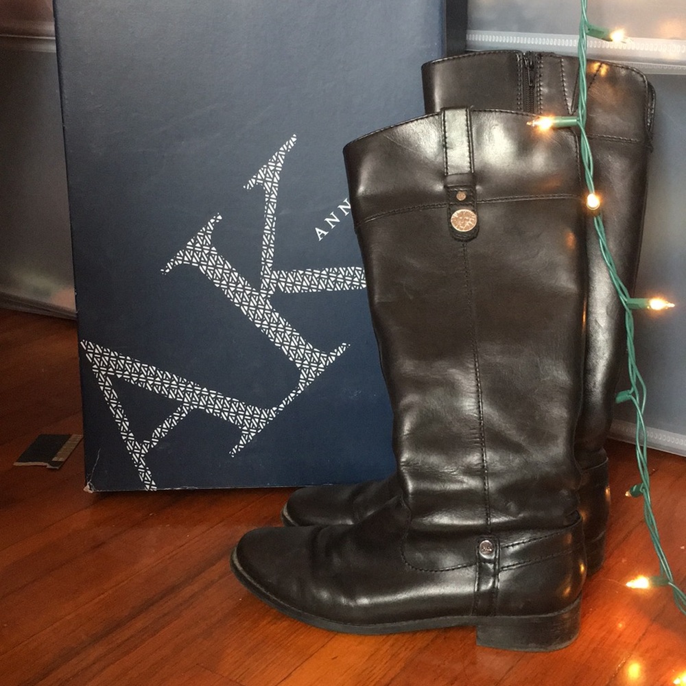 *LAST CHANCE** Anne Klein Black Boots 6.5